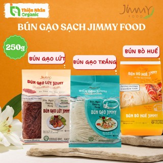  Bún Gạo Trắng  Bún Gạo Lứt  Bún Bò Xuất Khẩu Jimmy Food 250g 