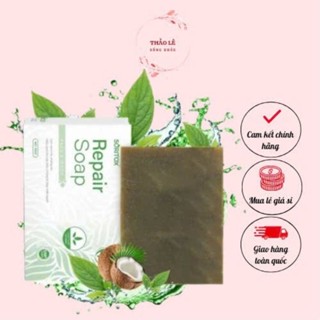 Xà bông thảo mộc SORITOX SOAP chăm sóc da Vảy nến, Viêm da, Mờ thâm, Sạch mụn, Sáng da với tinh chất lá Neem -130GR