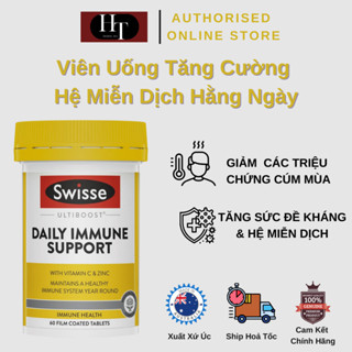 Swisse Ultiboost Daily Immune Support - Viên Uống Tăng Cường Miễn Dịch Hằng Ngày - 60 Viên