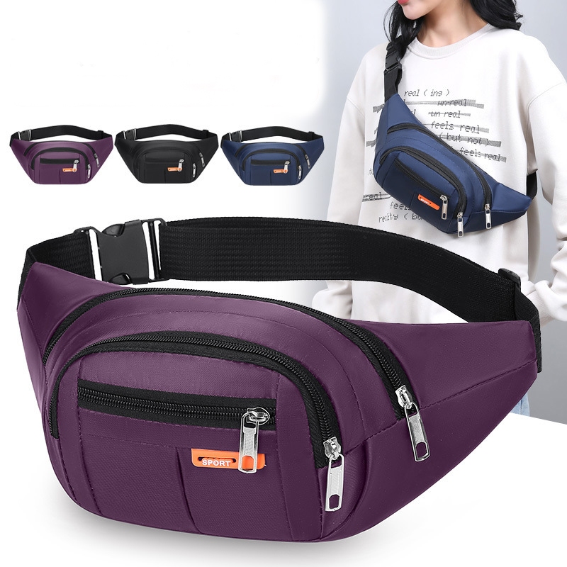 ( TUI MƠI ) Túi Đeo Bụng Thể Thao Nam Nữ Đeo Hông Đeo Chéo Vải Dù Thời Trang Túi Bao Tử Nhỏ Gọn TUI-241