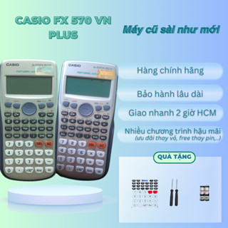 Máy tính casio FX 570VN PLUS CŨ | Máy tính Casio FX 570 VN PLUS CHÍNH HÃNG CASIO 