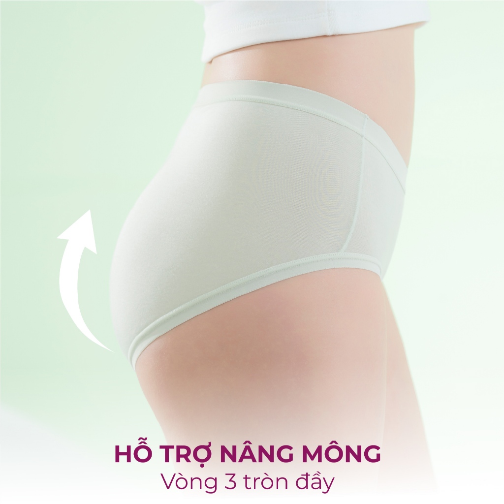 Quần lót nữ TSAM TENCEL 10A Cotton tencel thiên nhiên, thoáng khí, co giãn, kháng khuẩn 10A | BigBuy360 - bigbuy360.vn