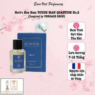 Nước hoa nam TOUGH MAN QUANTUM No.2 nam tính, gợi cảm, thu hút Eau de parfum Lưu Hương 6-12 tiếng 50ml