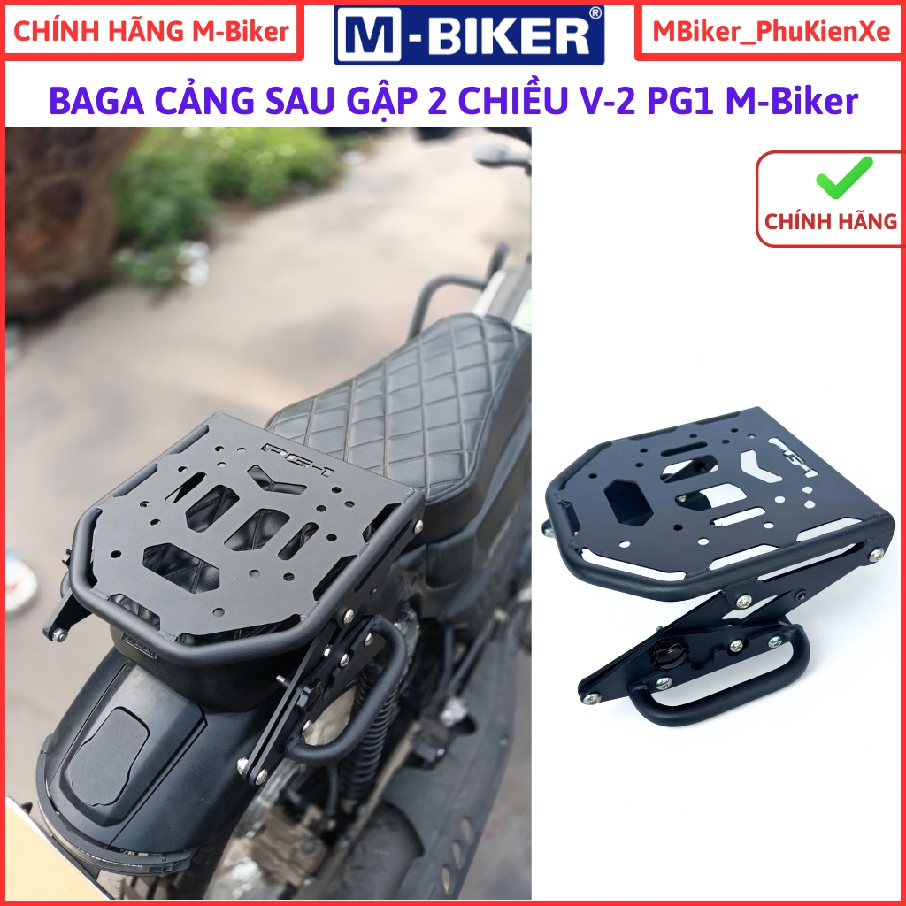 Baga gập pg1, baga pg1, baga sau pg1, cảng sau YAMAHA pg1-ABS, phụ kiện chính hãng mbiker