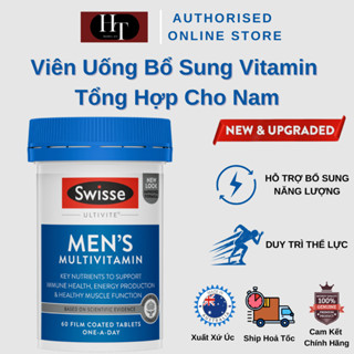 Swisse Ultivite Men's Multivitamin - Viên Uống Bổ Sung Vitamin Tổng Hợp Cho Nam - 60 Viên