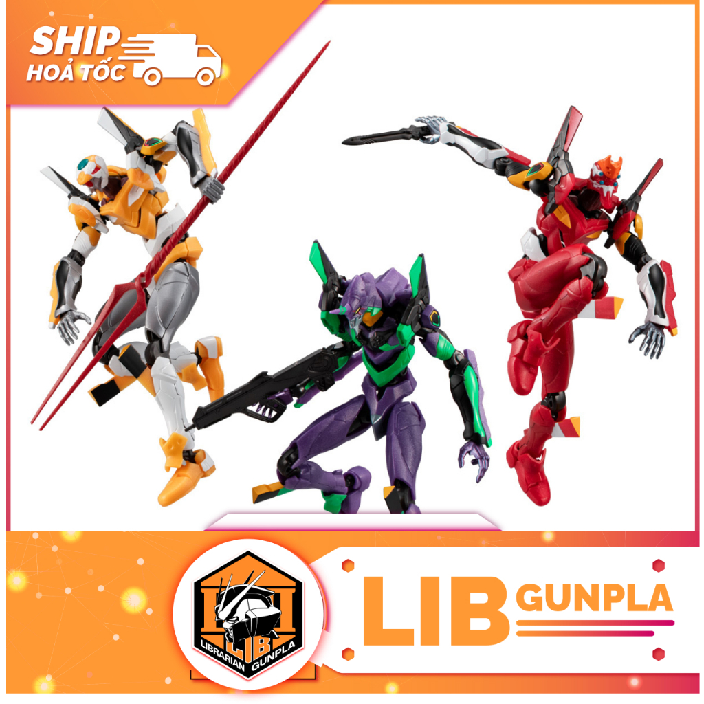 Mô hình lắp ráp Bandai Candy Toys EVA-FRAME-DX: Evangelion New Theatrical Edition