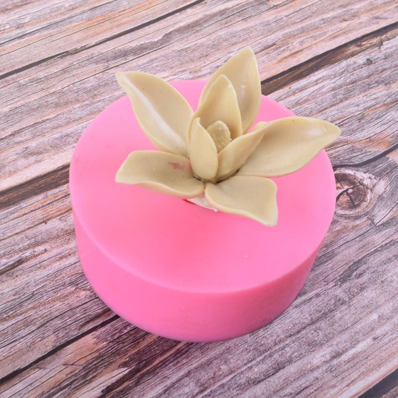 Khuôn silicon hoa lan 1854 làm rau câu, socola, nến, fondant