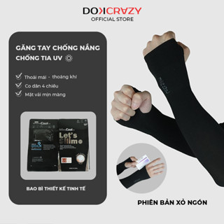 Găng Tay Chống Nắng (Tia UV) Nam Nữ, Vải Cotton Thoáng Khí, Xỏ Hở 2 Ngón Tay Đi Phượt, Câu Cá,Co Dãn