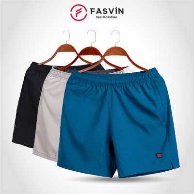 Quần Short Chạy Bộ Nam FASVIN Quần Gym Nam, Chất Liệu Thoáng Khí, Độ Bền Cao R21451