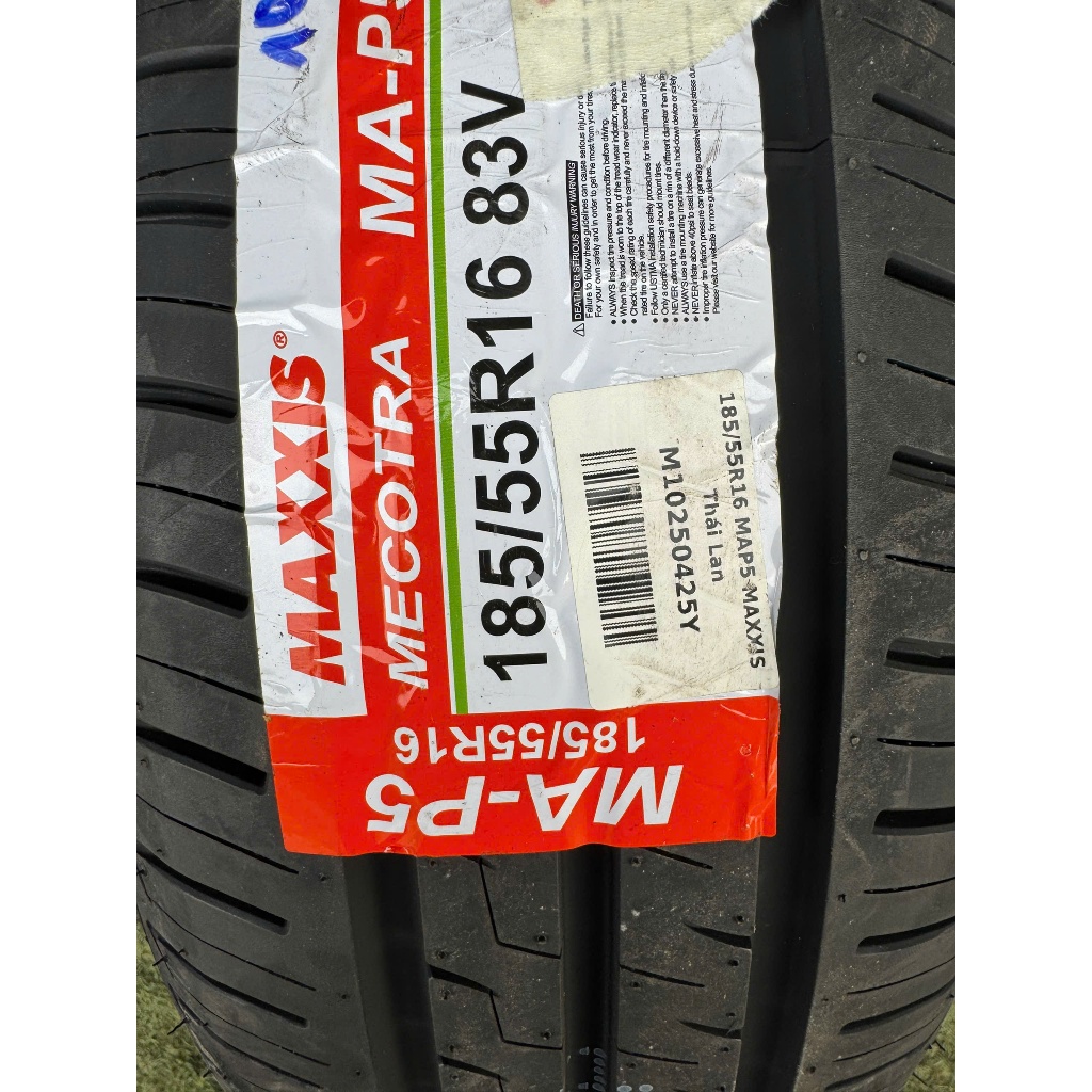 Vỏ Maxxis 185/55R16 83V MA-P5