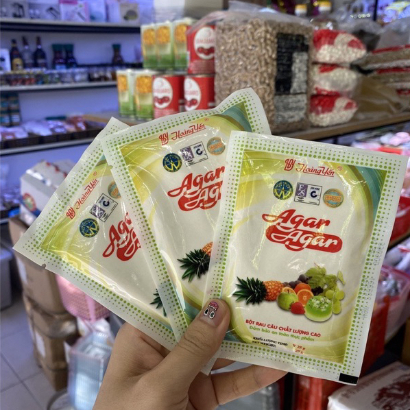 Bột rau câu giòn Agar 25g