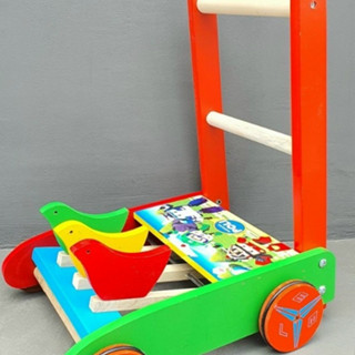 Xe Tập Đi Gà Gỗ Chó Cứu Hộ Em Bé Vàng Loại To Đẹp ( Hàng Cty EBV VN ) mẫu mới nhất 2025