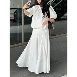  Chân váy dài xếp ly - atelier 