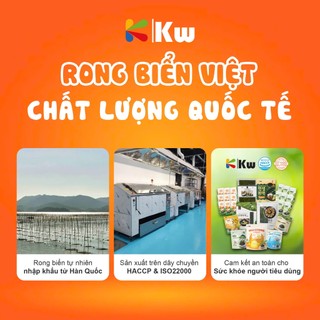 Rong Biển Cuộn Cơm, KimBap 100 Lá Cao Cấp [Kwook Vuông - 230 g]