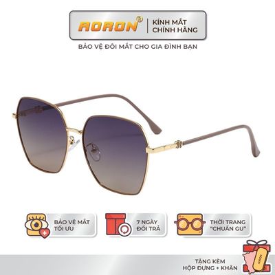 Kính Râm Phân Cực AORON Cho Nữ Thời Trang 2025 Xu Hướng Chống Tia UV, Chống Chói AK227