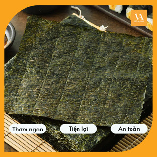 Lá Rong Biển Cuộn Cơm Sushi Kimbap Hàn Quốc, Rong Biển Cuộn Cơm 100 Lá Sỉ, Rong Biển Cuộn Cơm 50 Lá Sỉ - Việt An Food
