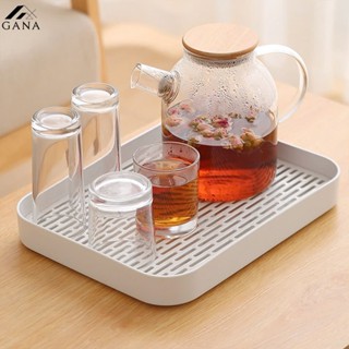[MỚI] Khay Úp Ly Để Bàn Uống Nước, Có Khay Hứng Nước Khô Ráo, TH Việt Nhật, 34x26x4cm