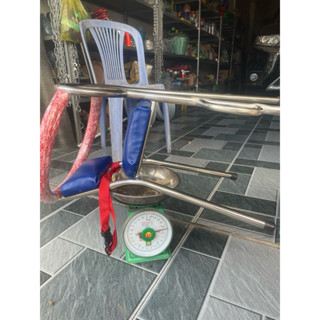 Ghế ngồi xe máy xe ga xe số cho bé hàng loại 1 inox dày dặn bọc đệm da có đai an toàn cho bé