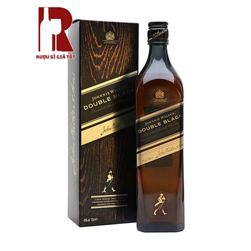 [RƯỢU NGOẠI - WHISKY] Johnnie Walker Double Black 750ml