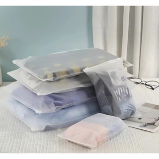 1Kg Túi Zip Có Khóa Kéo, Túi Trong Suốt Và Túi Mờ Dùng Đựng Quần Áo, Giày Dép, Phụ Kiện Và Đồ Đạc