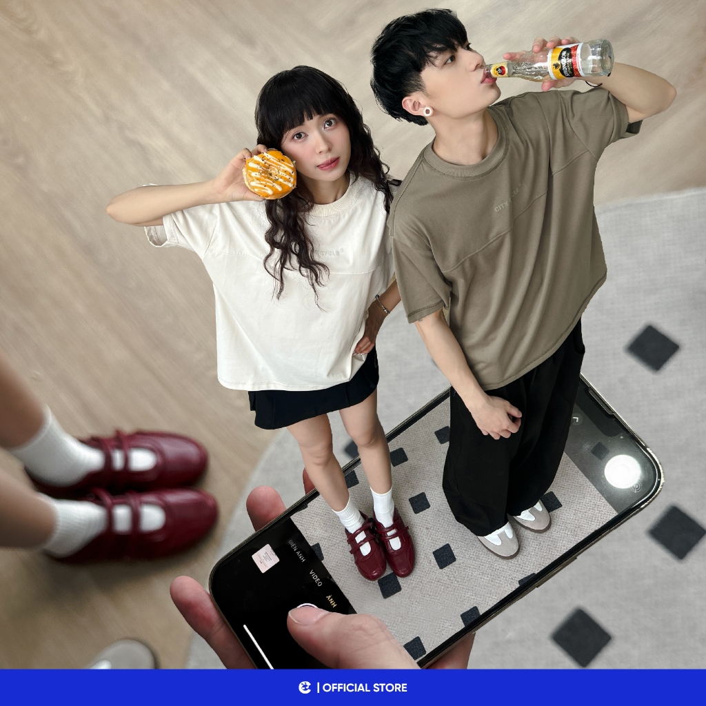 Áo thun phông unisex T Shirt form rộng mùa hè Local Brand Chính Hãng City Cycle Áo thun Big Star | BigBuy360 - bigbuy360.vn