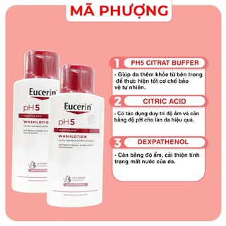 Sữa Tắm Dành cho da nhạy cảm Eucerin 200ml