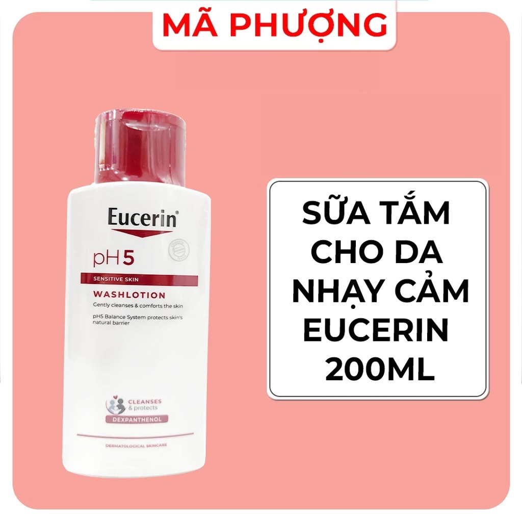 Sữa Tắm Dành cho da nhạy cảm Eucerin 200ml
