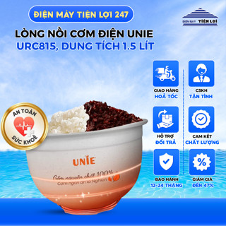 Lòng nồi bằng gốm ceramic cao cấp ( Nồi cơm điện Unie URC815 ) - Điện Máy Tiện Lợi 247