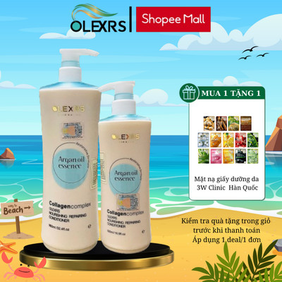 Dầu Xả Olexrs Hair Salon Ngăn Ngừa Gàu Và Kiềm Dầu - Xanh