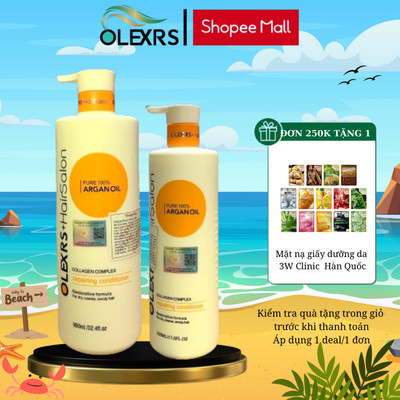 Dầu Xả OLEXRS+HairSalon Collagen Phục Hồi Tóc Hư Tổn Chính Hãng