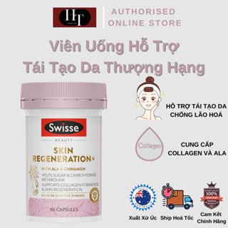 Swisse Beauty Skin Regeneration+ - Viên Uống Hỗ Trợ Tái Tạo Da Thượng Hạng - 60 Viên