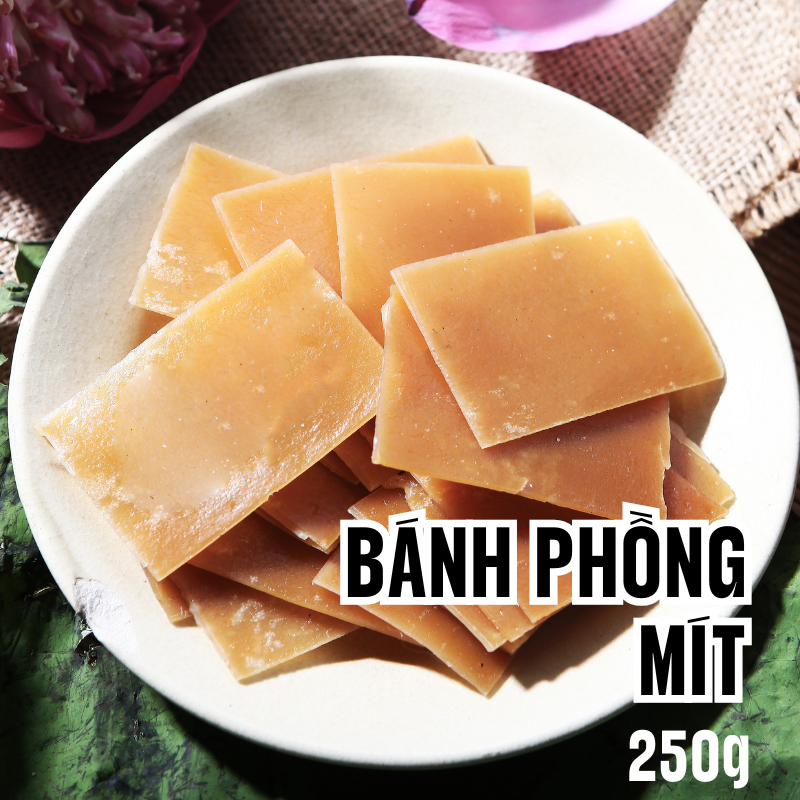 [️Đọc kĩ mô tả] RỤM - BÁNH PHỒNG MÍT (HỘP 250GR)