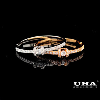  V517 Vòng tay nữ UHA thiết kế cao cấp sáng lấp lánh 