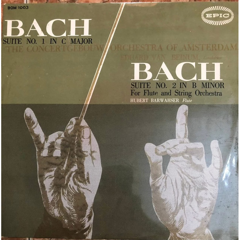 ĐĨA THAN - BACH - SUITE NO.1 IN C MAJOR & SUITE NO.2 IN B MINOR FOR FLUTE AND STRING ORCHESTRA Flute