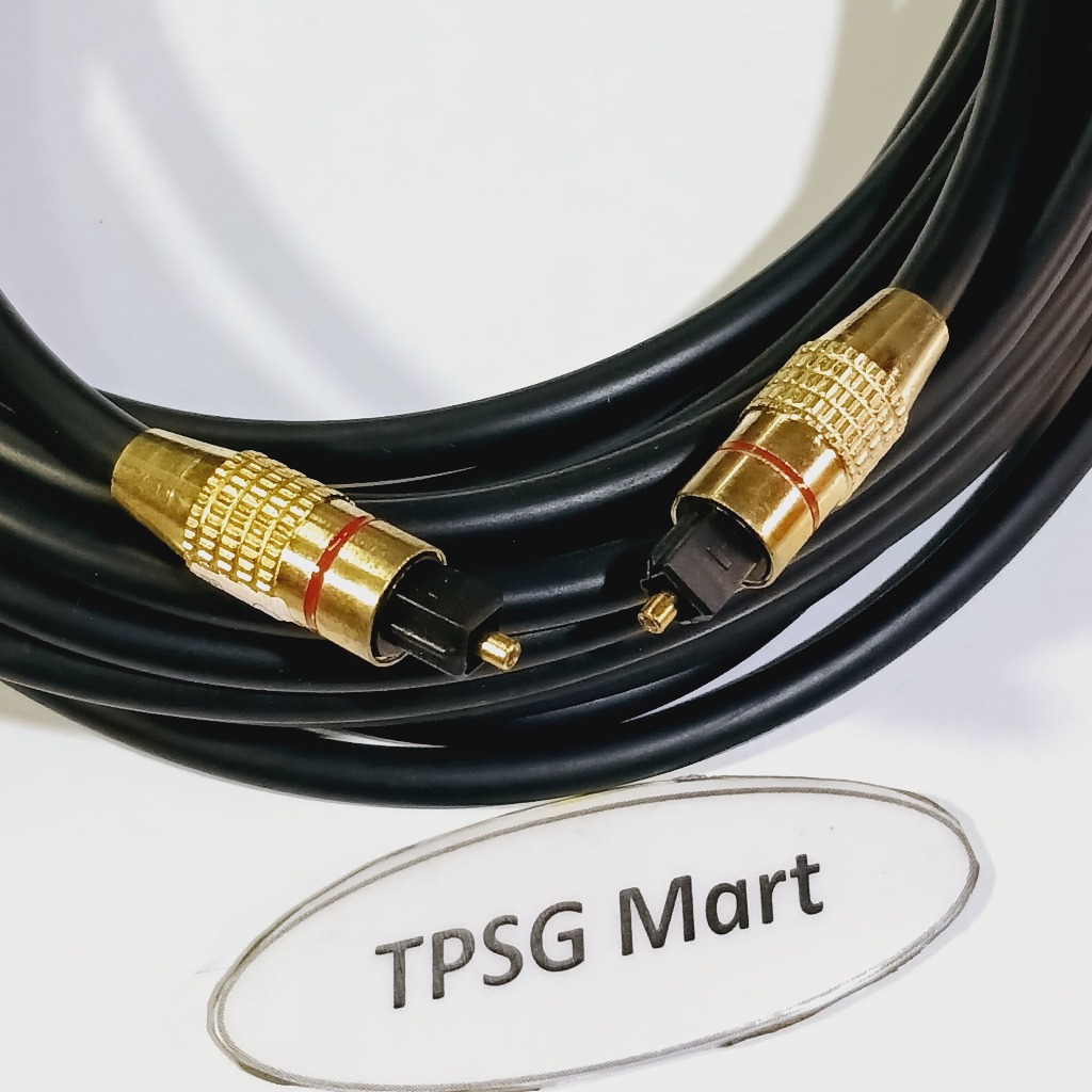 Cáp Optical Audio quang Toslink dài 5m / 10m / 15m / 20m (Optical Audio Cable, Cáp âm thanh quang)