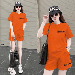 sét bộ short cotton thêu logo