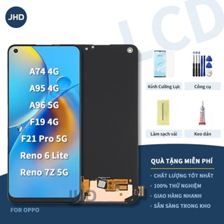 Dành Cho Oppo A74 4G/A95 4G/F19 4G/A96 5G/Reno 6 Lite/Reno 7Z 5G/F21 Pro 5G Lắp ráp màn hình LCD thay thế