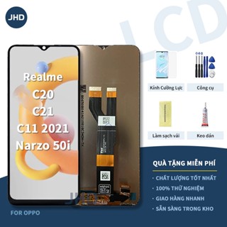 Dành Cho Oppo Realme C11 2021 C20 C21 Narzo 50i RMX3201 Lắp ráp màn hình LCD thay thế