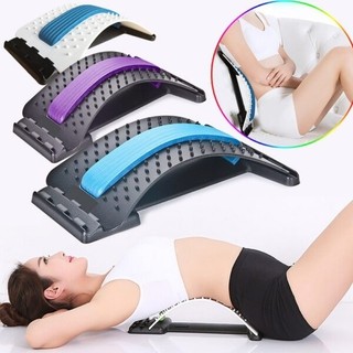 Khung Nắn Chỉnh Cột Sống Hỗ Trợ Tập Lưng và Dụng Cụ Massage Cột Sống Cổ 6 Bánh (Có Tay Cầm)