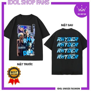Áo thun Quang Hùng MasterD - Rhyder - Rhycap - One Piece Luffy mũ rơm cực chất