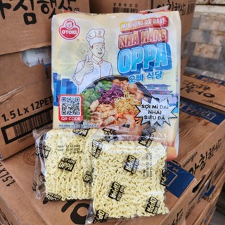 Combo 3 thùng mì không gia vị Hàn Quốc Ottogi, mì không vị nấu mì cay, mì sơi to UDON 100 G, 1 thùng mì Lẩu Jumbo koreno