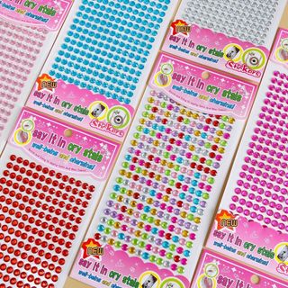 Sticker hạt đá chấm tròn