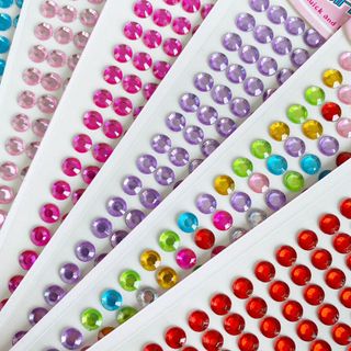 Sticker hạt đá chấm tròn