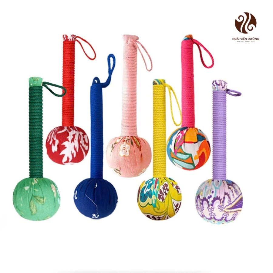 Búa ngải cứu - Búa thảo dược đấm lưng, Massage Toàn Thân Giảm Đau Nhức Cơ Thể