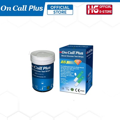 Hộp 25/50 Que Thử Đường Huyết On Call Plus Dùng Cho Máy On Call Plus