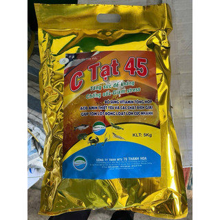 c tạt gói 5kg cho ao quảng canh tôm cua cá, tăng đề kháng chống stress cho tôm cá