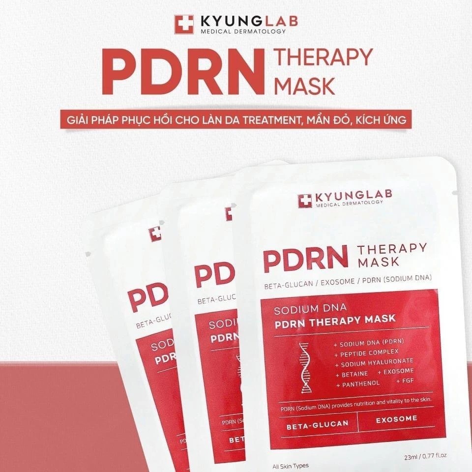 [Giá Sốc] Mặt Nạ PDRN Kyunglab PDRN Therapy Mask 23ml cấp ẩm chuyên sâu | Cây Rơm Cosmetics