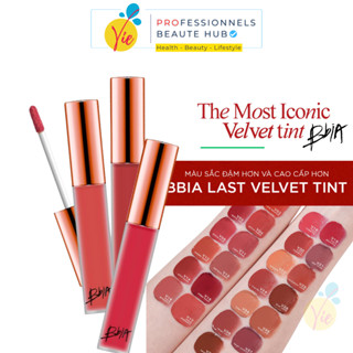  Son Kem Lì Bbia Last Velvet Lip Tint Hàn Quốc 5g - Son Bbia Môi Hồng Hào Bền Màu Bám Lâu 