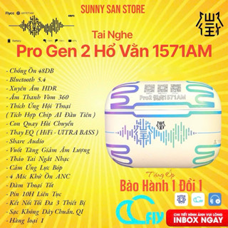 Tai Nghe Louda Hổ Vằn Pro 2 1571AM / 1562AE Hổ Vằn - Chống Ồn 45DB - Xuyên Âm - Âm Vòm Pin 8H