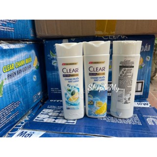  Dầu gội đầu Clear Chanh Muối Mát Lạnh sạch gàu sảng khoái suốt 48 Giờ 140g - phiên bản giới hạn 